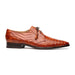 Marco Di Milano Lacio Men's Shoes Brandy Exotic Crocodile Derby Oxfords