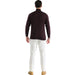 MENS BROWN PULLOVER TURTLENECK SWEATER