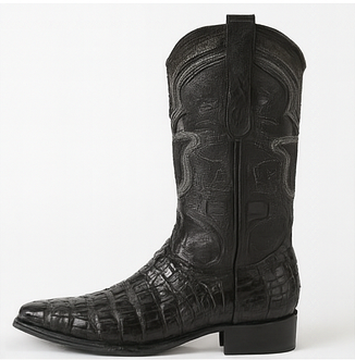 Botas de Cocodrilo Caiman Cola Horma Europea LAB