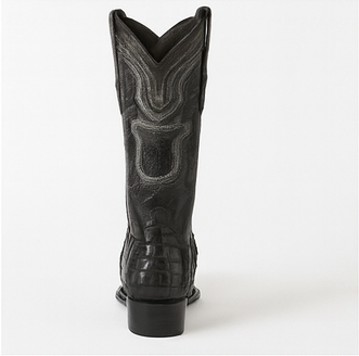 Botas de Cocodrilo Caiman Cola Horma Europea LAB