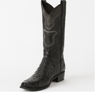 Botas de Cocodrilo Caiman Cola Horma Europea LAB