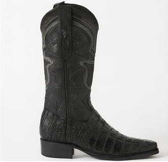 Botas de Cocodrilo Caiman Cola Horma Europea LAB