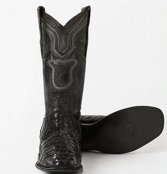 Botas de Cocodrilo Caiman Cola Horma Europea LAB