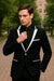 BTuxedo ~ Tux Black And White Lapel Tuxedo