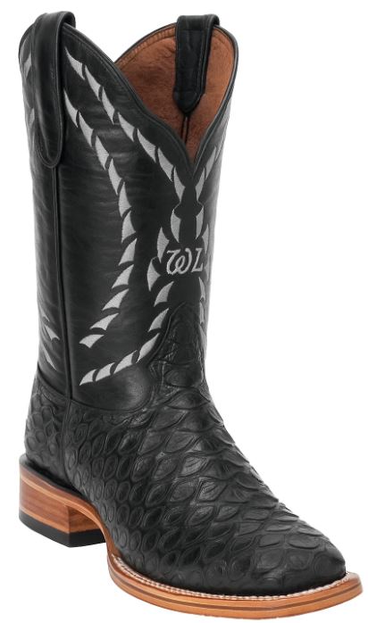 Black Anteater Boots Print
