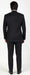 Big Lapel - Wide Lapel - Tom Ford Style Suit - Ticket Pocket - Black