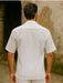 Men's Two Piece White Linen Short Sleeve Big Size Casual Casual Two Piece Mens Walking Outfit For Sale Pant Sets Suit all white outfits for men