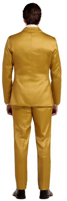Gold Sharkskin Suit