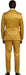 Sateen Suit - Shiny Suit - Gold Sharkskin Suit