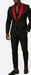 Red Prom Tuxedo - Wedding Suit - Groom Tuxedo Suit