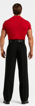 Mens Pleated Dress Pants Single Deep Pleat-Wide Leg 22-Inch Around The Bottom In 10 Colors Unhemmed Unfinished Bottom Solid Charcoal Gray / Dress size Mens Pleated Dress Pants Single Deep Pleat-Wide Leg 22-Inch Around The Bottom In 10 Colors Unhemmed Unfinished Bottom Solid Charcoal Gray / Dress size