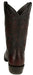 Men's Los Altos Caiman Tail Snip Toe Boots - Black Cherry