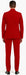 Red Double Breasted Sport Coat - Velvet Blazer