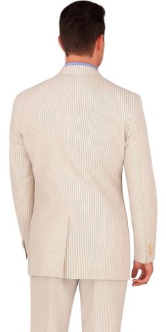 Tan Pinstripe
