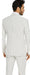 SKU#JA60387 White Suit With Black Pinstripes - 1920's 1940's Dress Suit