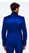 Sateen Fabric Suit - Shiny Tuxedo - Prom Suit - Groom Tuxedos - Royal Blue
