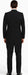 Mens Classic Black Tail Tuxedo with White Vest
