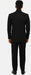 Black 8 Button Mandarin banded collar Nehru Style Suit