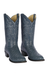 Blue Ostrich Cowboy Boots J-Toe