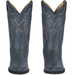 Blue Ostrich Cowboy Boots J-Toe