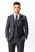 CALABRIA GREY Statement Suits Clothing Confidence Plaid Suit