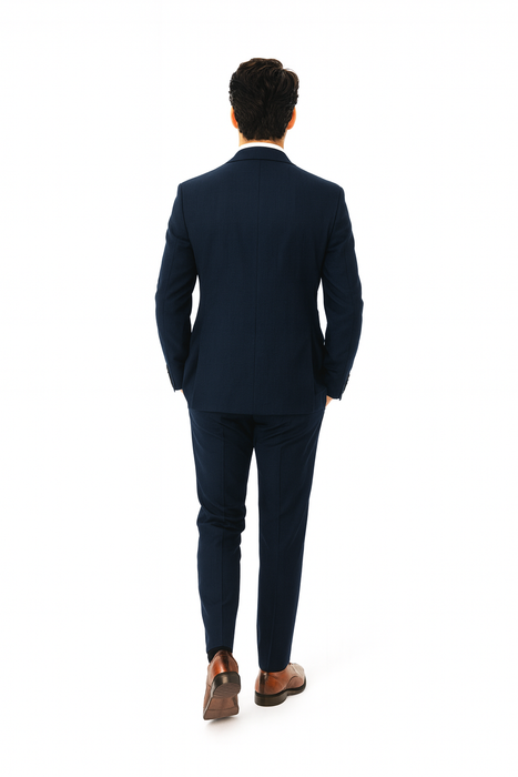 Renoir Suits - Renoir Fashion Verno Albani Men's Dark Navy Classic fit 2-Piece Suit