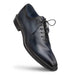 Mezlan Men's Enterprise Balmoral Oxford – Blue Leather Plain-Toe Dress Shoes