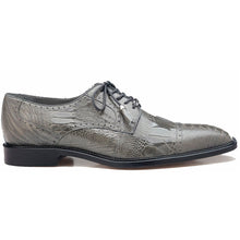 Belvedere Batta Gray Genuine Crocodile Leather Shoe
