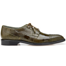 Belvedere Batta - Olive Genuine Crocodile Leather Shoe