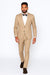 Beige Slim Fit Suit for Men by Rossiman Rossi – Tailored Skinny Fit Formal Suit