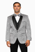 Bellagio Silver 1-Button Notch Tuxedo