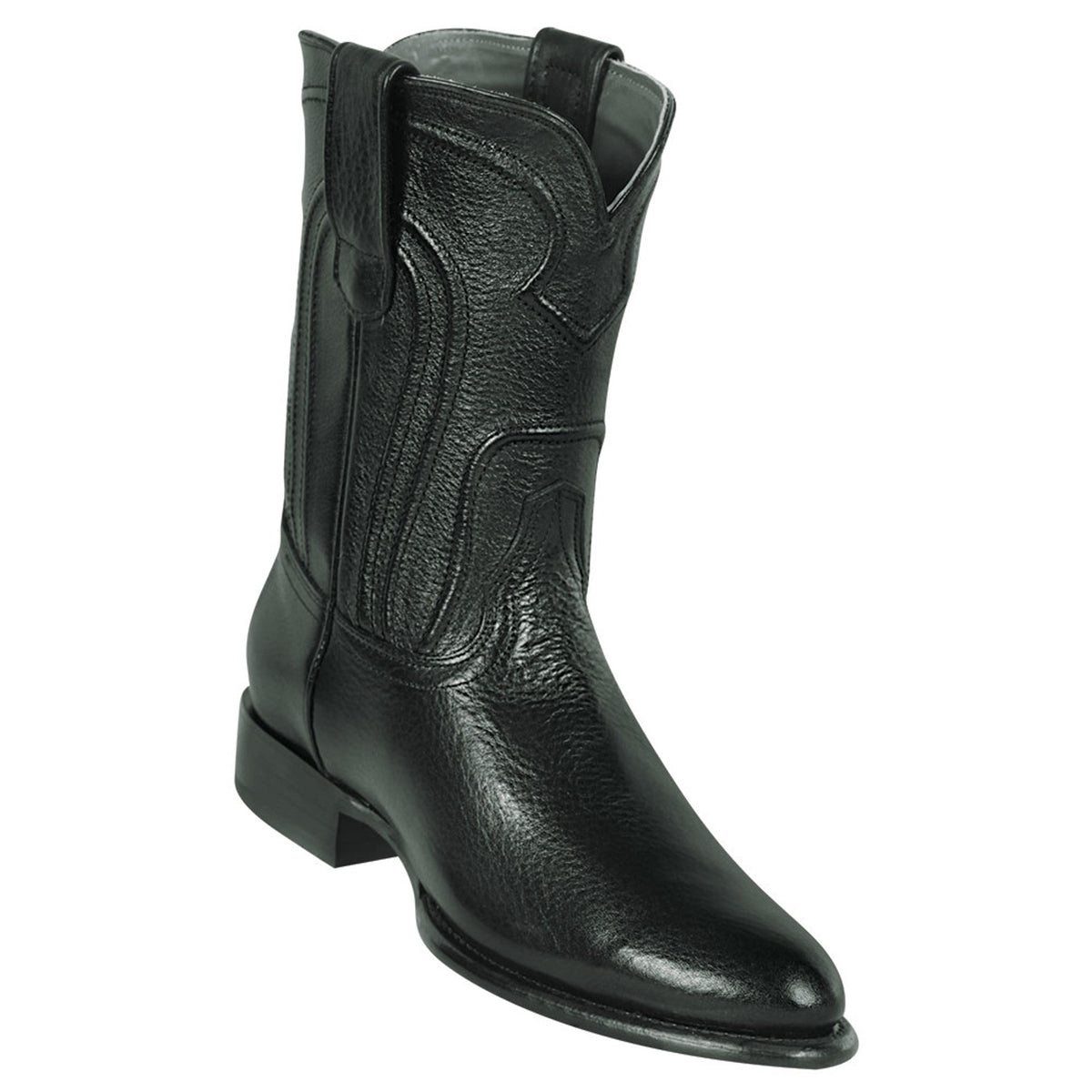 Men's Los Altos Original Leather Boots Roper Toe - Black main image 1