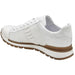 Belvedere Blake White Ostrich Leg & Calf Sneakers