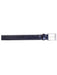 Authentic Genuine Skin Italian All-Over Genuine Eel Belt Navy