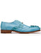 Belvedere Summer Blue Crocodile Leather Boots