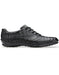 Belvedere Germano Black Caiman Crocodile Sneakers US 9