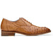 Belvedere Orlando Antique Peanut Ostrich Quill Shoes