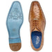 Belvedere Orlando Antique Peanut Ostrich Quill Shoes