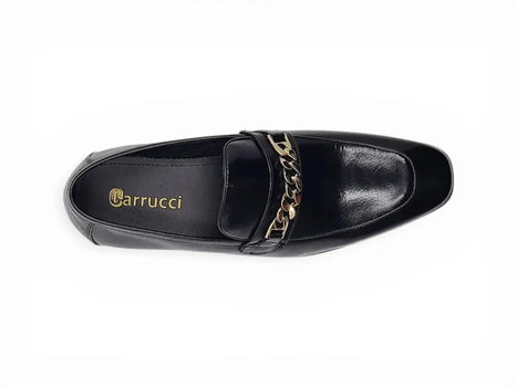 Carrucci Beveled Square Toe Loafer - Luxury Leather Slip-On