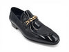 Carrucci Beveled Squared Toe Patent Leather Loafer