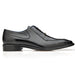 Belvedere Biagio Black Ostrich Leg & Italian Calf Lace Up Dress Shoe