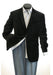 Big And Tall Men's Black Men's blazer Clearance Cheap Priced Velvet ~ velour Men's blazer Jacket / Sport Coat