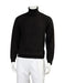 Big And Tall Sweater Knitted Sweater set Black