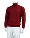 Big And Tall Sweater Knitted Sweater set Burgundy