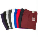 Men's 22 Inch Big & Tall Wide Leg Pants  unhemmed unfinished bottom Men's Wide Leg Trousers