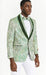 Big and Tall Dinner Jacket - Big Man Sport Jacket - Mens Blazer - Hunter Green
