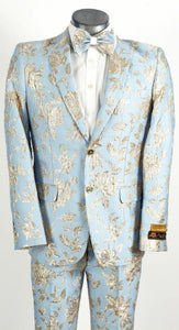 Big and Tall Mens Tuxedos Jacket - Blue Big And Tall Formal Wear - Bowtie Included - For Big Guys