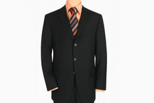 Cheap Plus Size Suits For Men - Big and Tall Suit For Big Guys Black