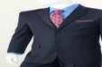 Cheap Plus Size Suits For Men - Big and Tall Suit For Big Guys Navy