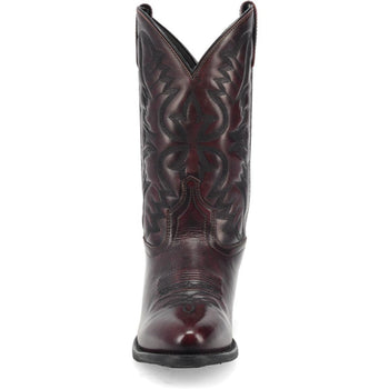 Laredo Birchwood Black Cherry Leather Round Toe Boots for Men - Image 3